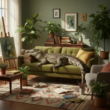 Sennik krokodyl w domu: kompleksowa interpretacja Twojego snu