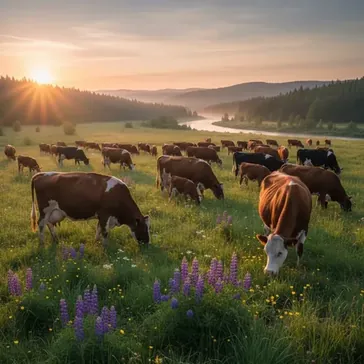 Sennik: Krowy w Stadzie Pena Interpretacja Znacze
